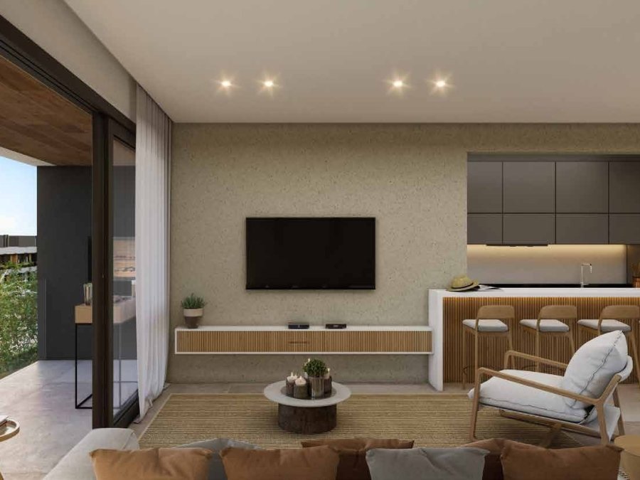 Living apartamento 3 dormitórios