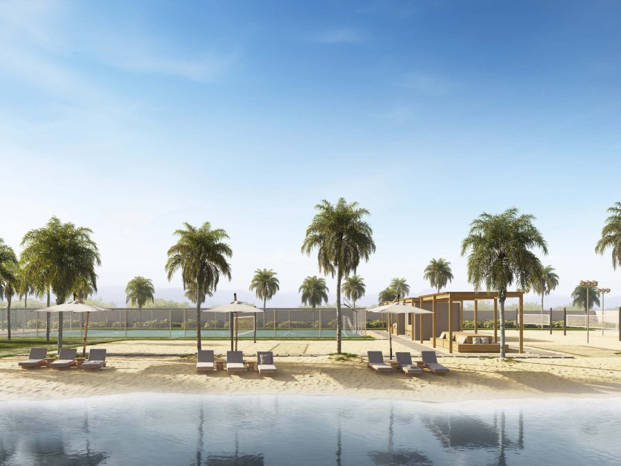 Quadras de beach tennis